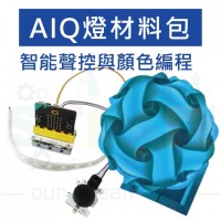 AIQ智慧語音聲控幻彩燈材料包